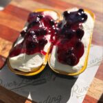 Homestyle blueberry cake tins